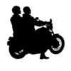 Motorcycle Couple